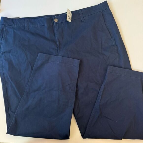 j crew high rise girlfriend chino navy blue size 20 - Picture 3 of 5